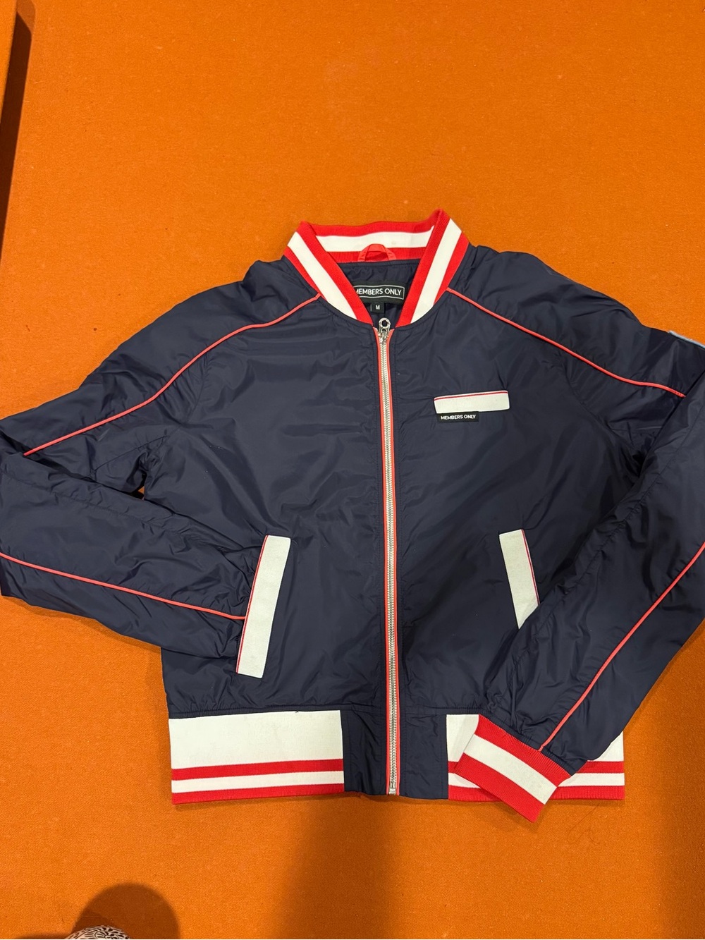 Members Only Presidential
Bomber Jacket Sz Medium